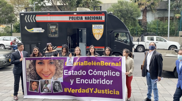 Caso de femicidio de Maria Belén Bernal: la cadete Joselyn Sánchez cambió su versión
