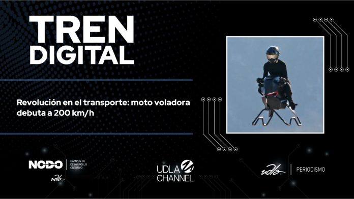 Inteligencia artificial para conversar con personas fallecidas, internet satelital sin torres y motos voladoras personales en Tren Digital.