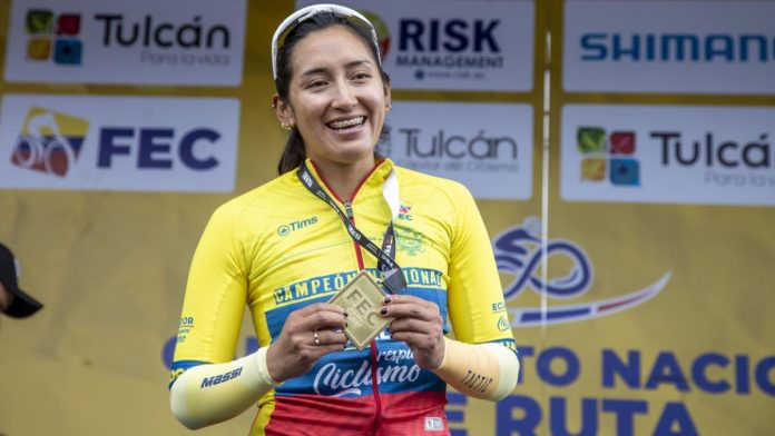 Miryam Núñez ganó el Campeonato Nacional de Cross-Country Maratón 2025 en Santo Domingo de los Tsáchilas. Con un tiempo de 3h57m, reafirma su liderazgo en el ciclismo ecuatoriano.