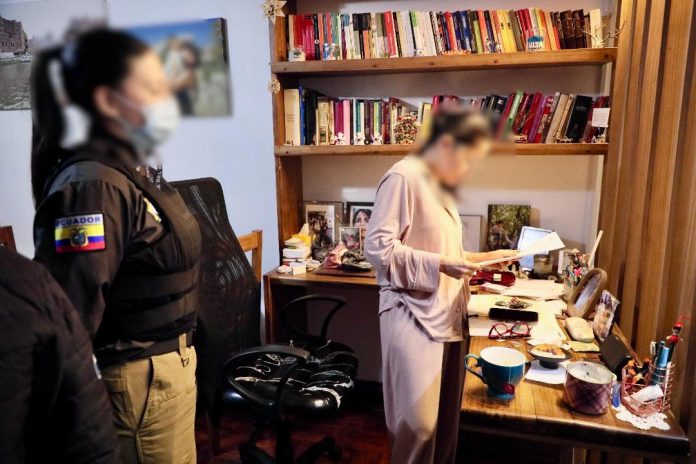 La Fiscalía General del Estado y la Policía Nacional ejecutaron el operativo 