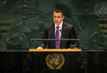 Daniel Noboa presenta propuestas contra el crimen organizado en la ONU