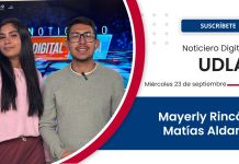 Noticiero Digital miércoles 23 de septiembre anchors de Noticiero Digital UDLA CHANNEL